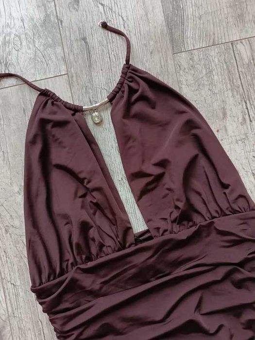 Marszczone body odkryte plecy Zara