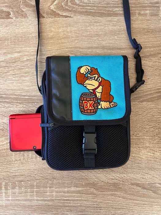 Título: Nintendo 3DS Vermelha (Edição Especial) - DESBLOQUEADA + 4 Jogos + Caixa + Bolsa transporte