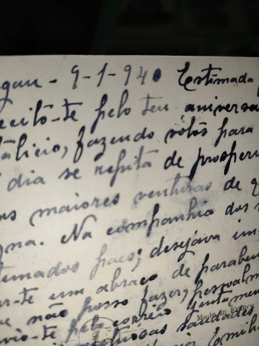 Vários postais antigos