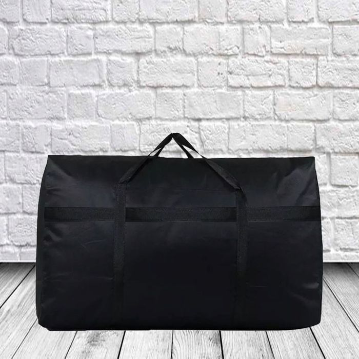 Большая черная сумка баул 86*45 см для перевозки вещей, переезда