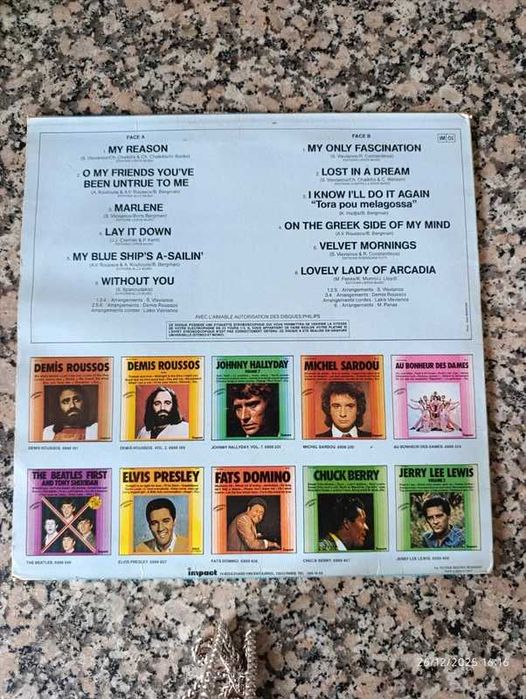 Vários discos de vinil de 33 tours