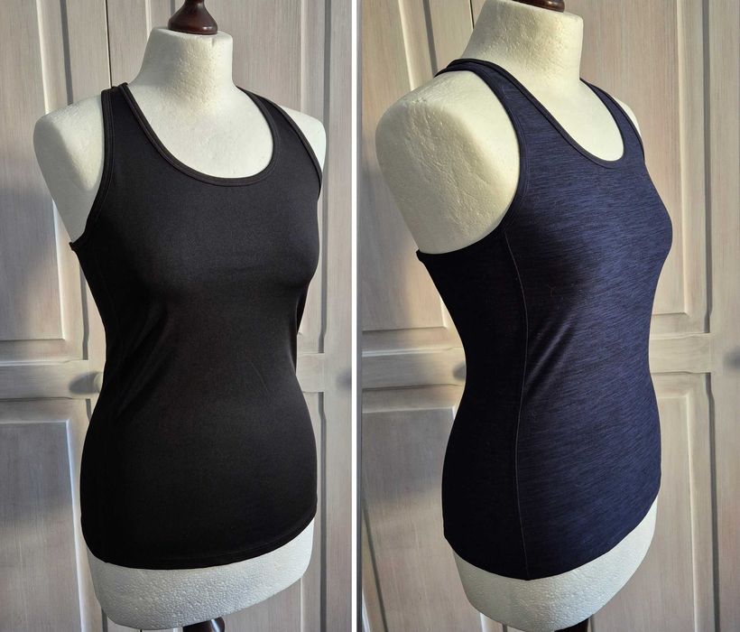 zestaw 2  koszulek H&M sport S