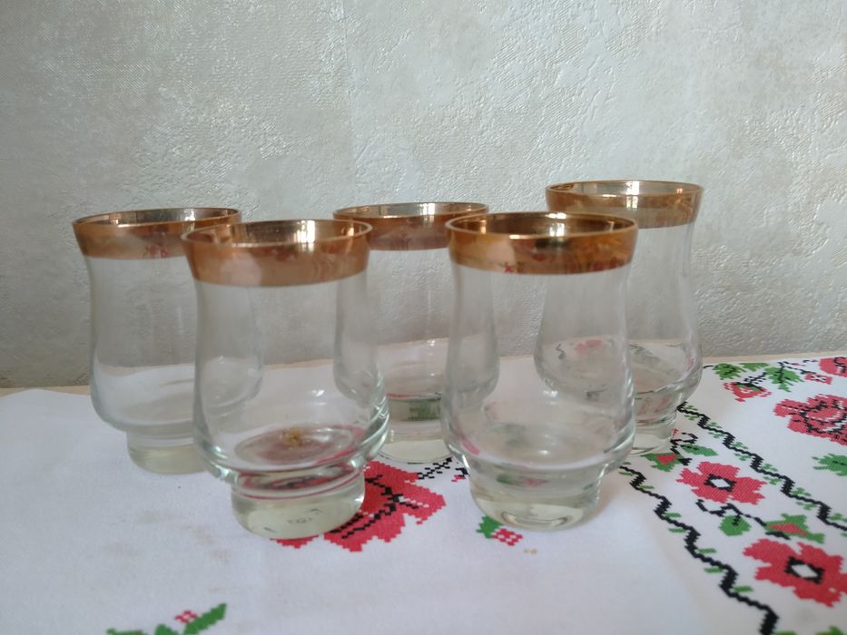 Стакани та графін СССР
