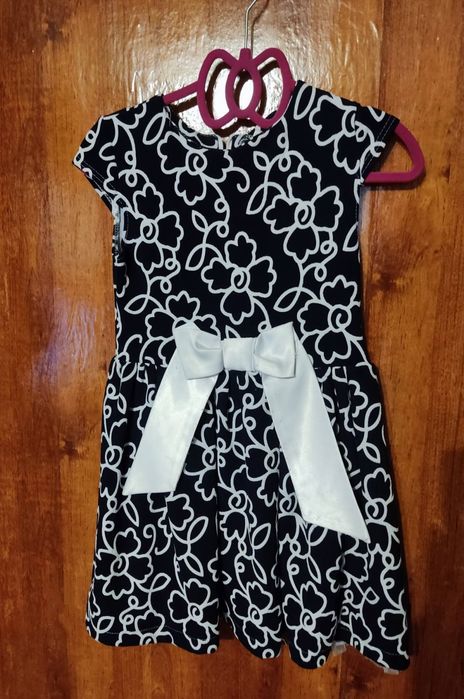 Платье нарядное синее