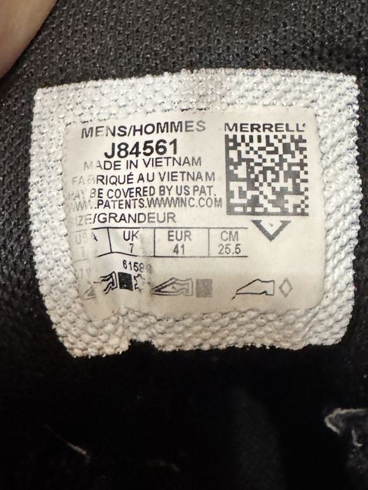 Черевики трекінгові Merrell Alverstone Gtx 40-41р 25.5-26см кросівки