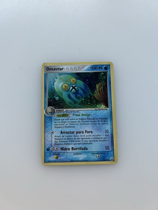 Omastar-carta pokemon