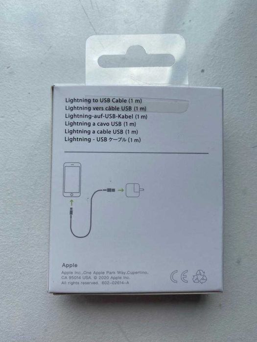 Cabo USB para Lightning (Apple)