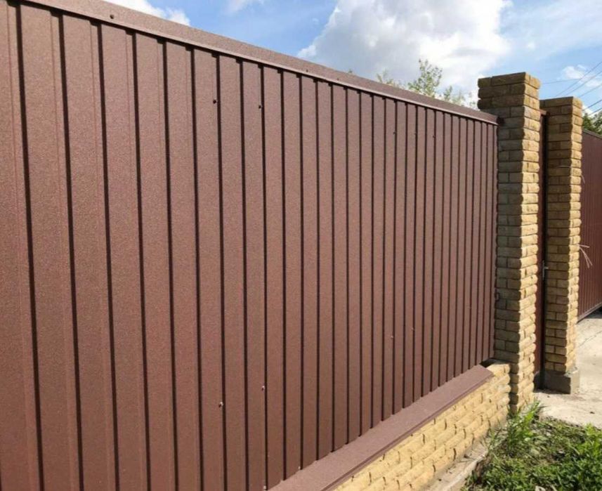 Профнастил  забор профлист  Металопрофіль на Дах