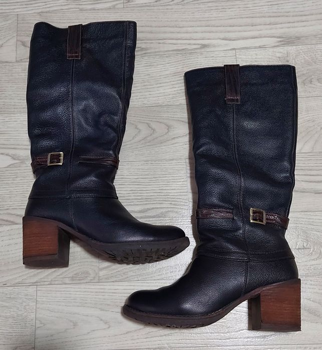 Сапоги женские кожа/овчина , размер 39