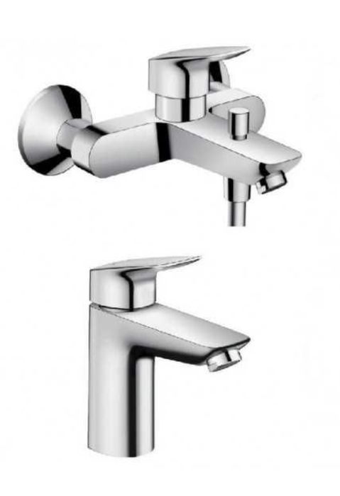 Комплект смесителей HansGrohe Logis 100 (71100000+71400000)