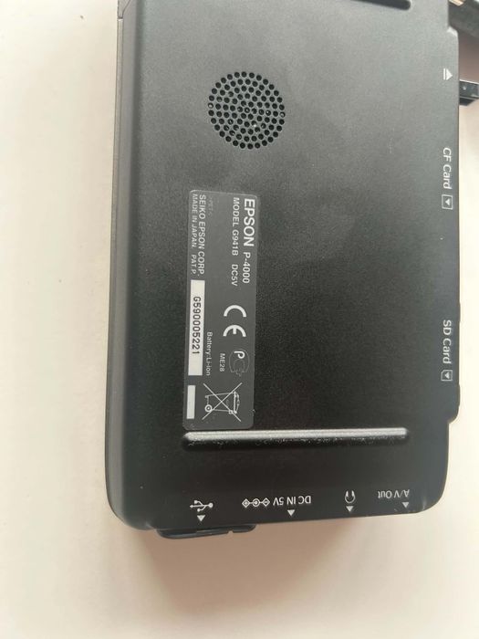 Przenośny kieszonkowy epson multimedia storage viewer do zapisywania zdjęć