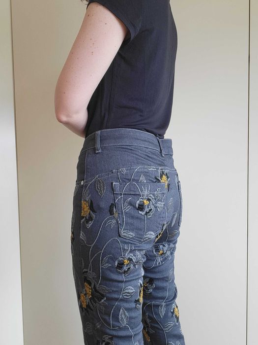 Calças Ganga Bordadas - Marani Jeans