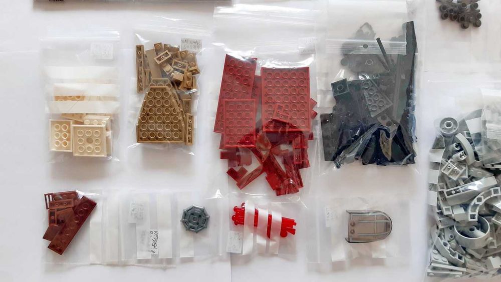 Lego Star Wars 75202 Defense of Crait em peças novas