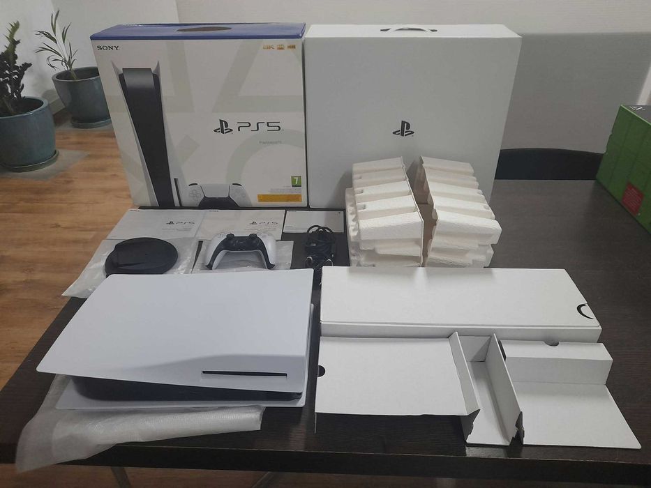 PlayStation 5 com jogos