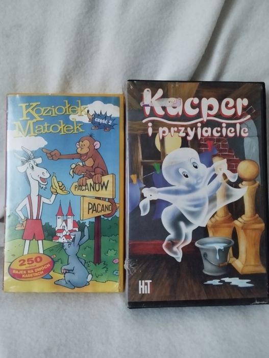 Kasety VHS  z bajkami