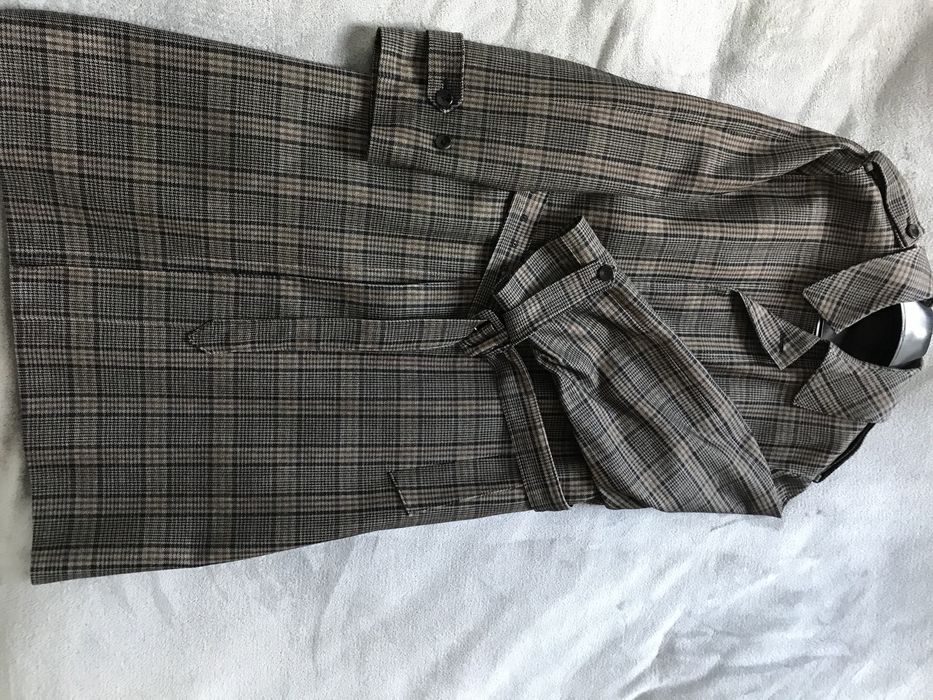 Re.Design Płaszcz w kratę