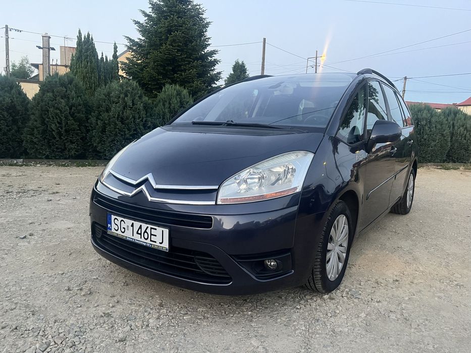 Citroën C4 Grand Picasso 1.8 125KM 7-mio osobowy Bezwypadkowy Stan bardzo dobry