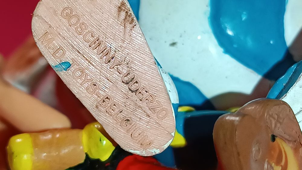 antigas figuras Astérix e Obelix da  uderzo fabricadas na Bélgica 1994