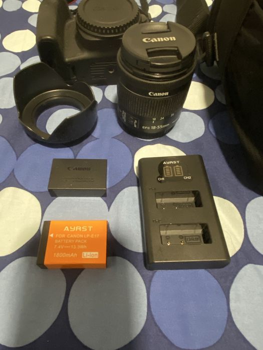 Canon EOS 800D + acessórios