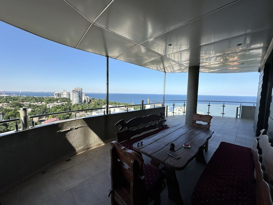 3-комнатная квартира с террасой. Вид на море! Мукачевский/Французский