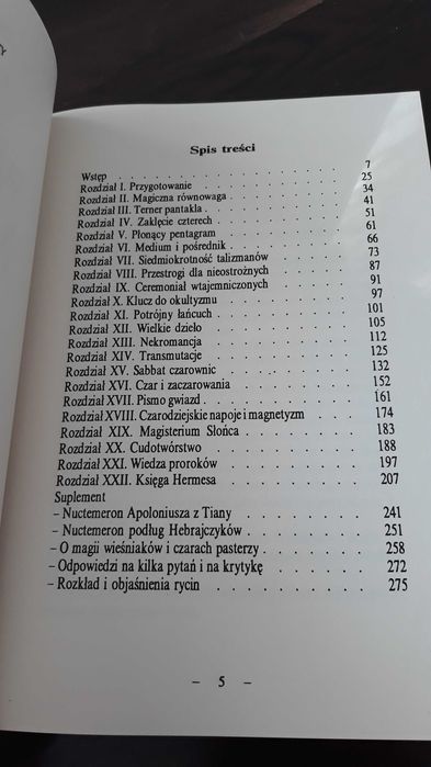 Wysoka Magia Część Praktyczna Rytuał ELIPHAS LEVI