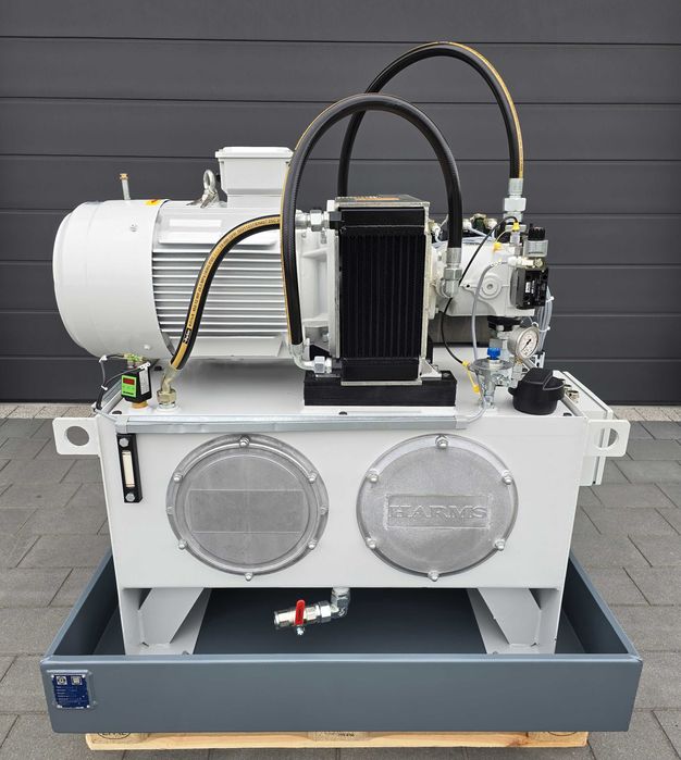 Zasilacz Hydrauliczny Agregat  Pompa Olejowa Parker PV032 Stacja Prasa