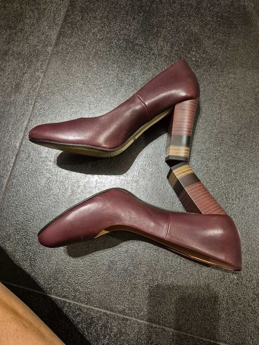 Czółenka damskie Kordel skóra  rozm.40