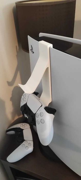 Suporte para Comando PS5 | Impressão 3D | Fácil de Instalar