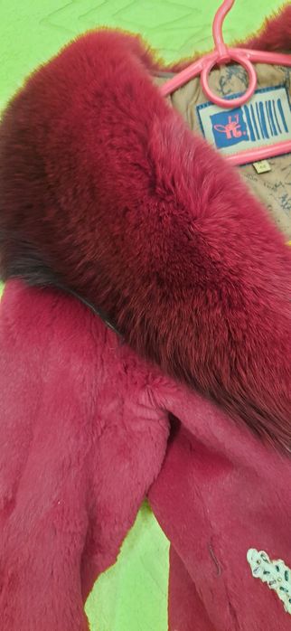 Шуба песец-кролик. 44р.