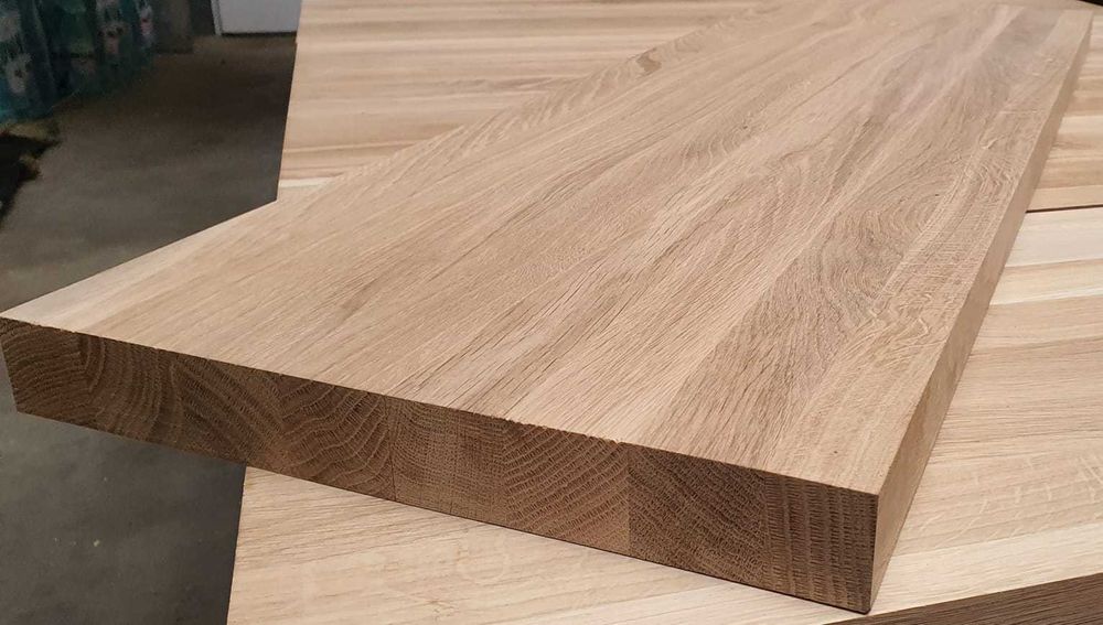 Stopnie lite dębowe, dąb , stopnice gotowe