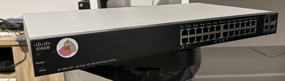 Switch Cisco SF200-24 POE