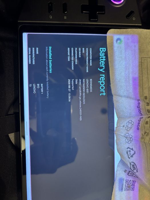 LENOVO Legion GO 8APU1 512gb
