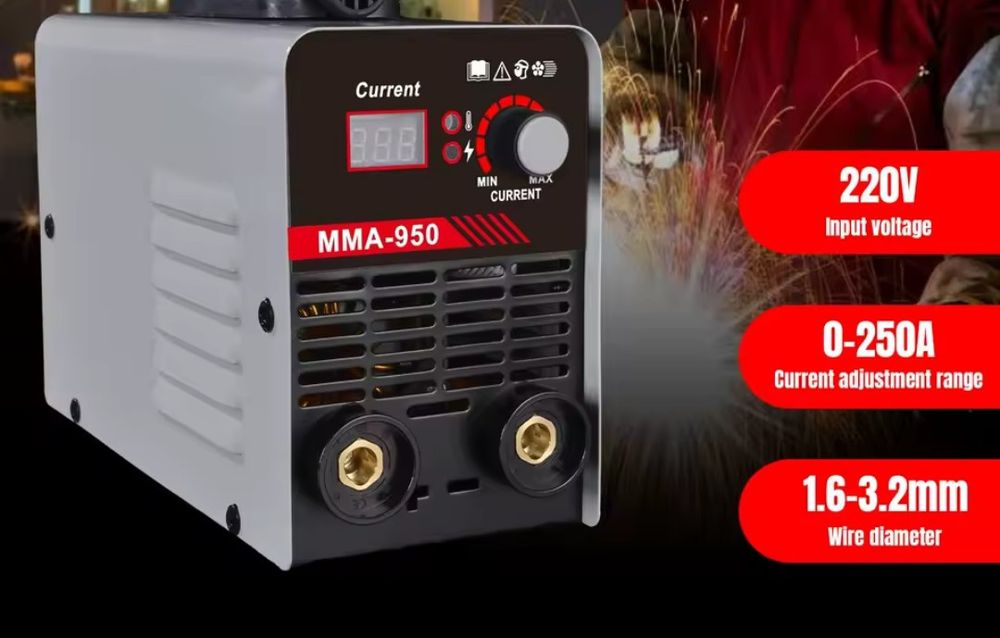 Máquina de soldar NOVA + oferta 2 cabos 25 mm2