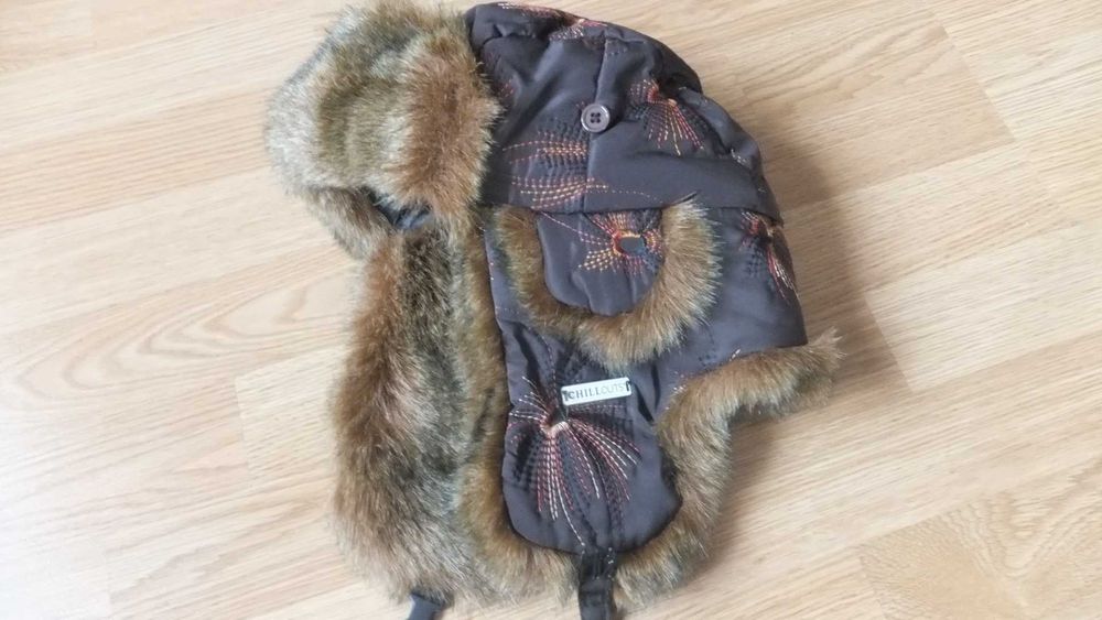 czapka zimowa uszatka pilotka z nausznikami Chillouts nowa