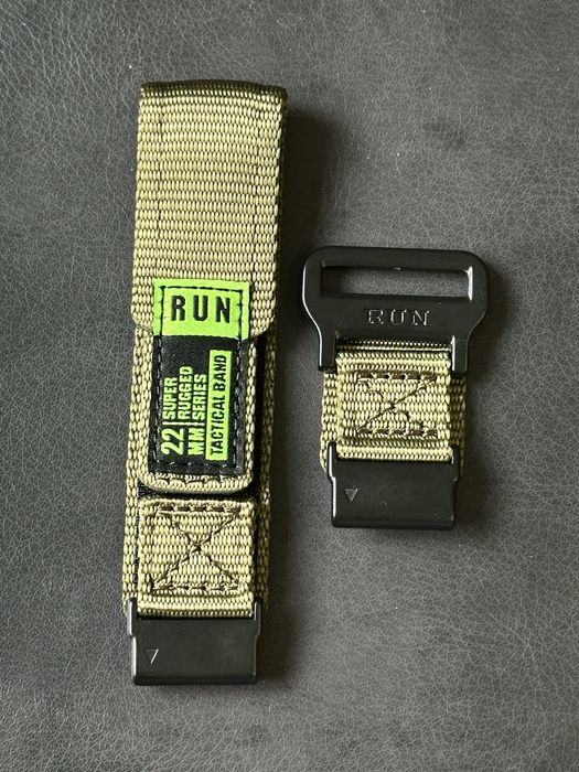 Тактический нейлоновый ремешок RUN для Garmin