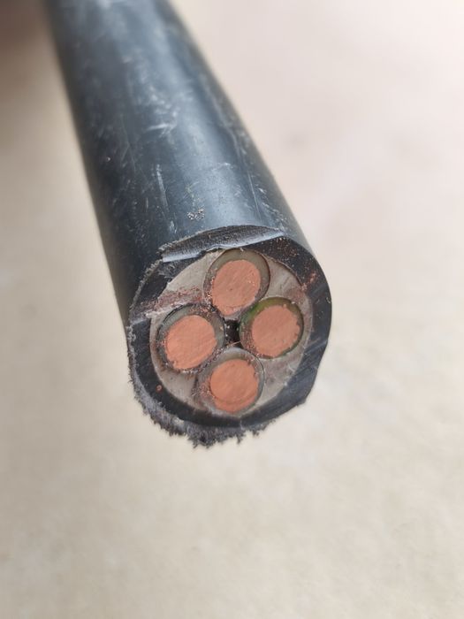 Продам кабель Faber NYY-J 4*16 GRE моножила  до 1 кВ довжина 8.8м