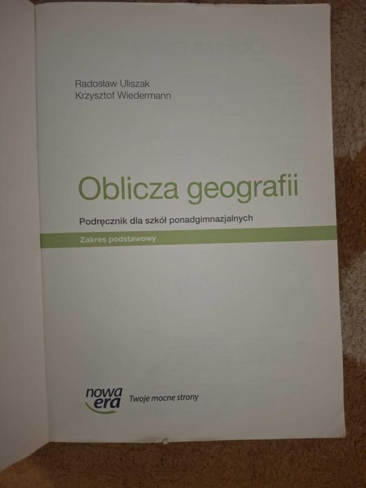 oblicza geografii zakres podstawowy