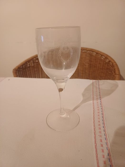 Serviço  copos cristal Fabrica Marinha Grande