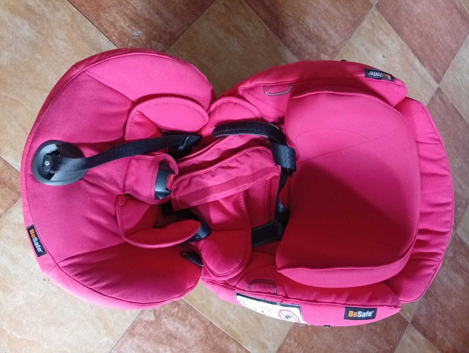 BeSafe Fotelik Izi Kid X2 i-Size 0-18kg Czerwony