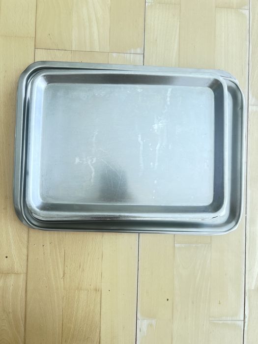 Tabuleiros em inox vários tamanhos