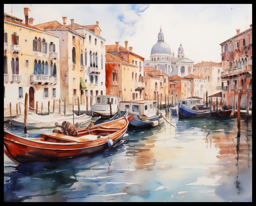 Plakat 76x60,5cm Wenecka Impresja