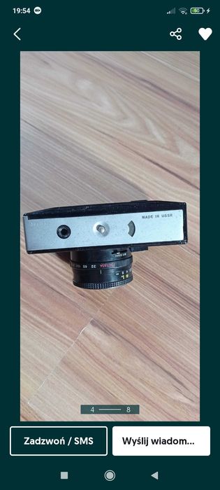 Aparat co robi fotografie