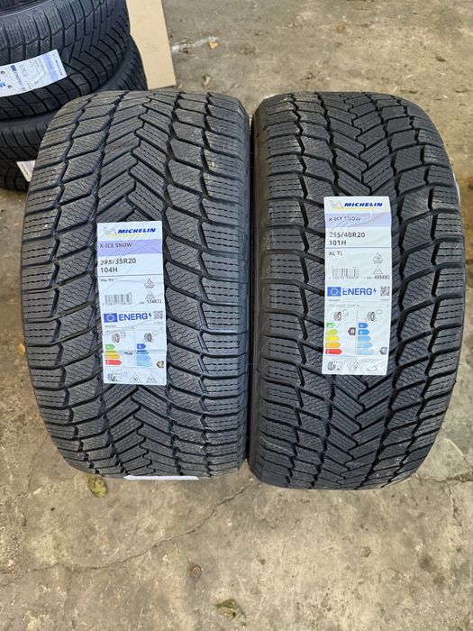 285/35R20+255/40R20 BMW 7 Michelin X-Ice Snow Нові зимові різноширокі шини