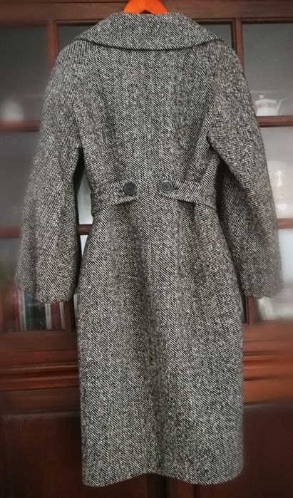 Casaco comprido em fazenda - Purification Garcia