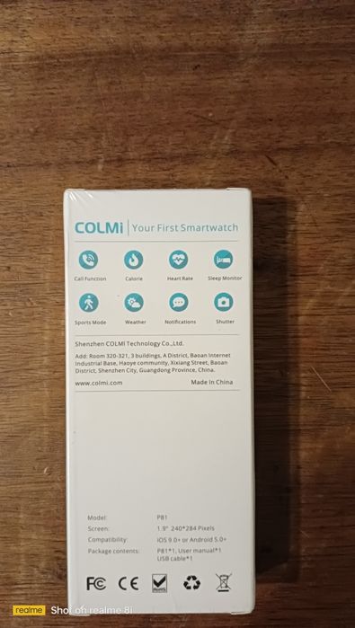Смарт-годинник COLMI P81