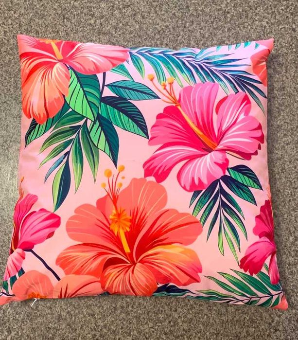 Nowa ozdobna poduszka ogrodowa 45 cm x 45 cm (dostępne 2 szt.)