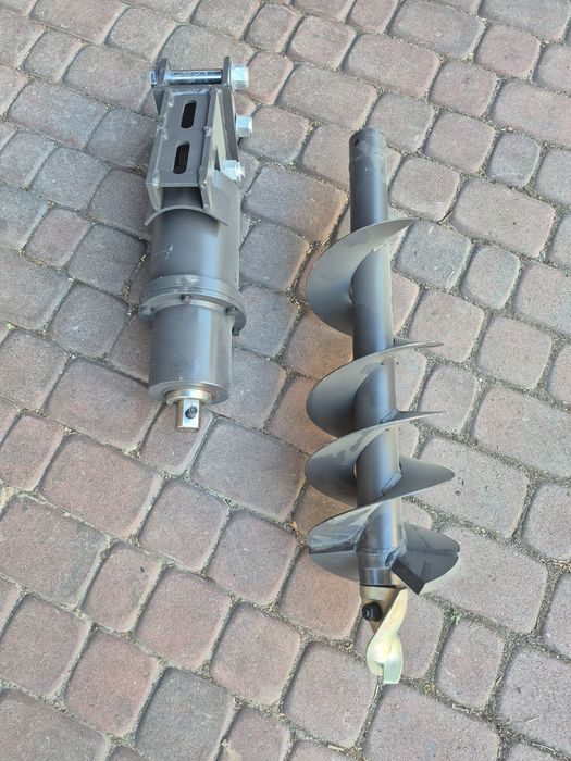 Wiertnica hydraliczna 20 cm do minikoparki z wężami!
