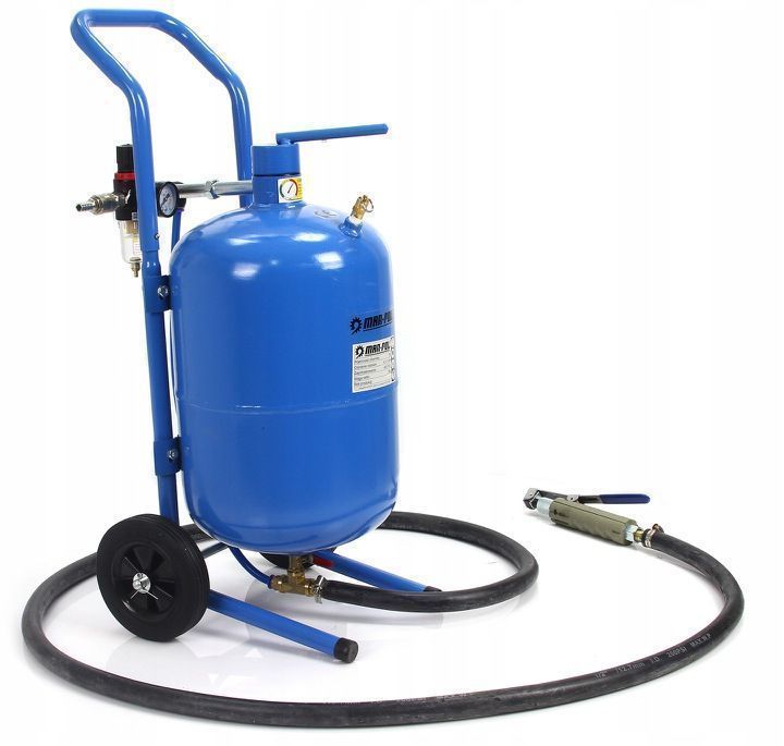 Mobilna Piaskarka Syfonowa Do Piaskowania 19L