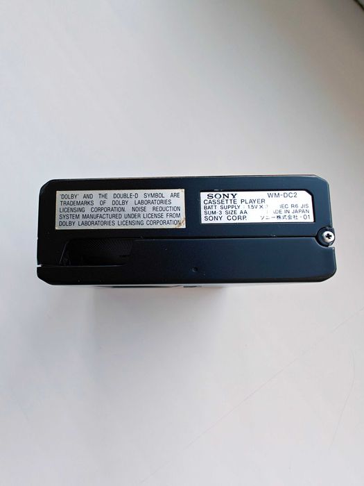 Sony WM-DC2 Walkman Portable Cassette Player плеєр раритет колекційний