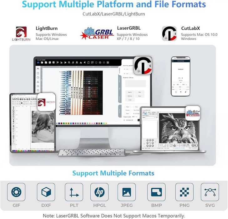 Grawerka laserowa, WAINLUX K8 10W